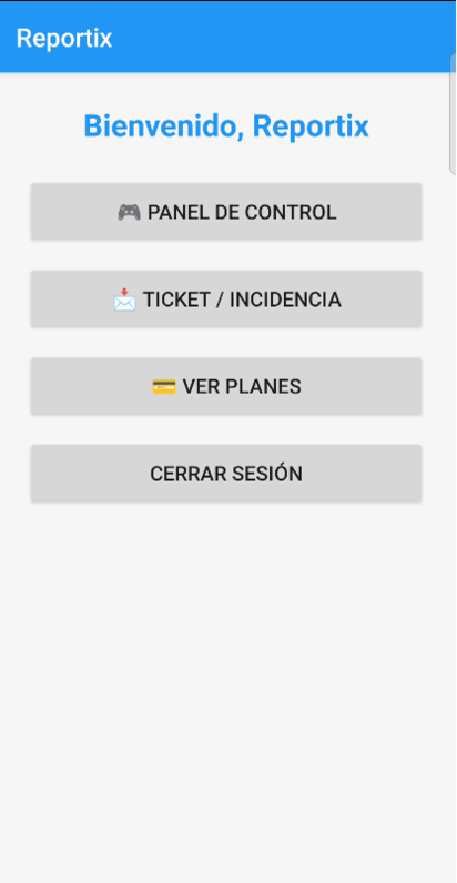 Bienvenido - Reportix